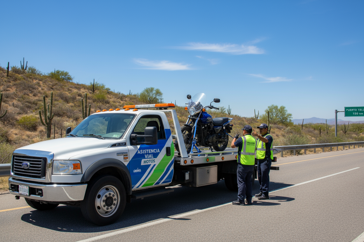 SERVICIO DE GRÚA PARA MOTOS
